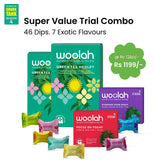 Super Value Trial Pack Combo | 7 Flavours | 46 Dips.